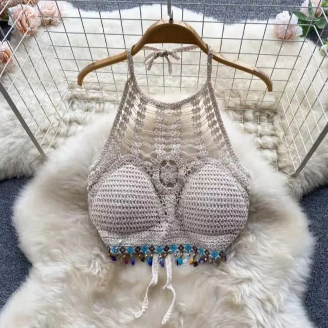 Beach Hollow Out 2 Piece Set