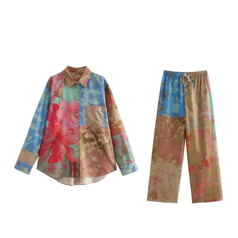 Dreamy Pastel Hues Cord Set