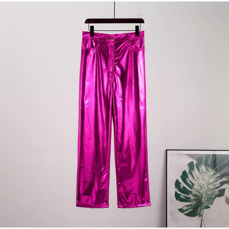 Metallic Motion Disco Pants
