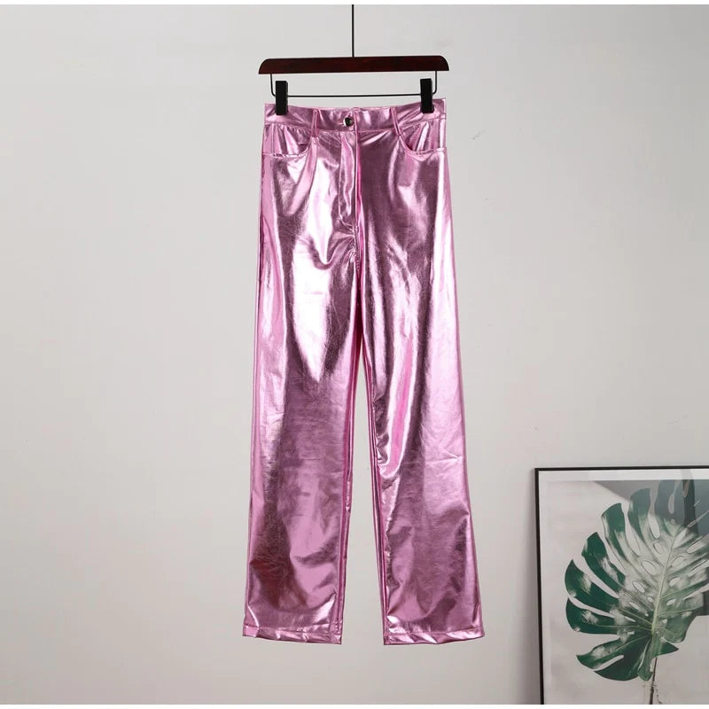 Metallic Motion Disco Pants