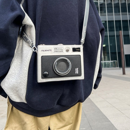 Retro Square Camera Crossbody Hand Bag