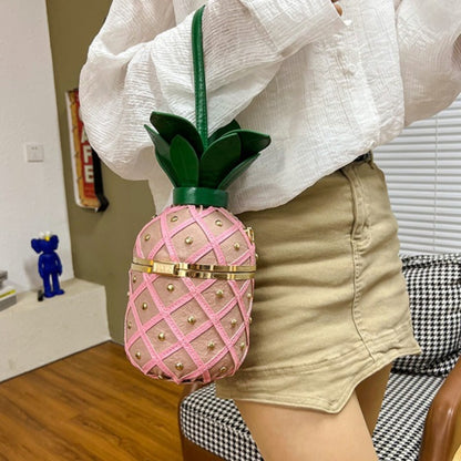 Pineapple Paradise Cross Border Shoulder Chain Bag