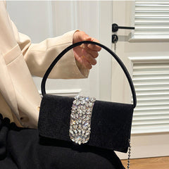 Sparkle Square Diamond Shoulder Bag