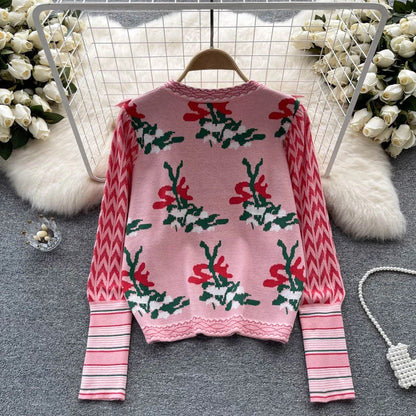 Loose Relaxing Knitted Autumn Winter Sweater