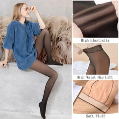 Sheer Fleece Lined Legging