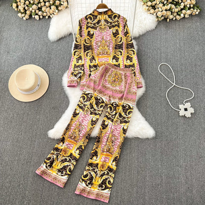 Streetwear Spring Blossoms Suit Set