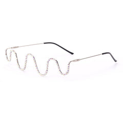 Quirky Wave Shape Glasses